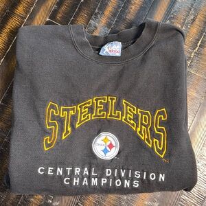 Vintage Pittsburgh Steelers Lee Crewneck Embroidered Sweatshirt